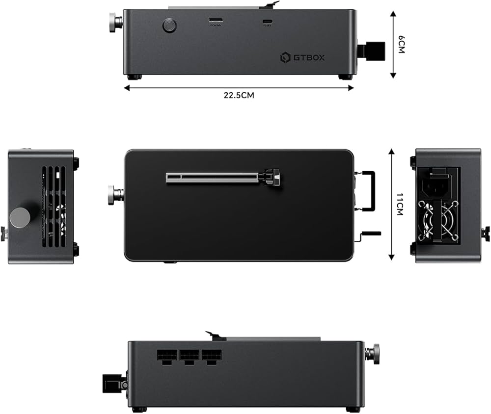 egpu box oculink 接続 Minisforum DEG1 OCulink 外付けGPU ドッキング ステーション の